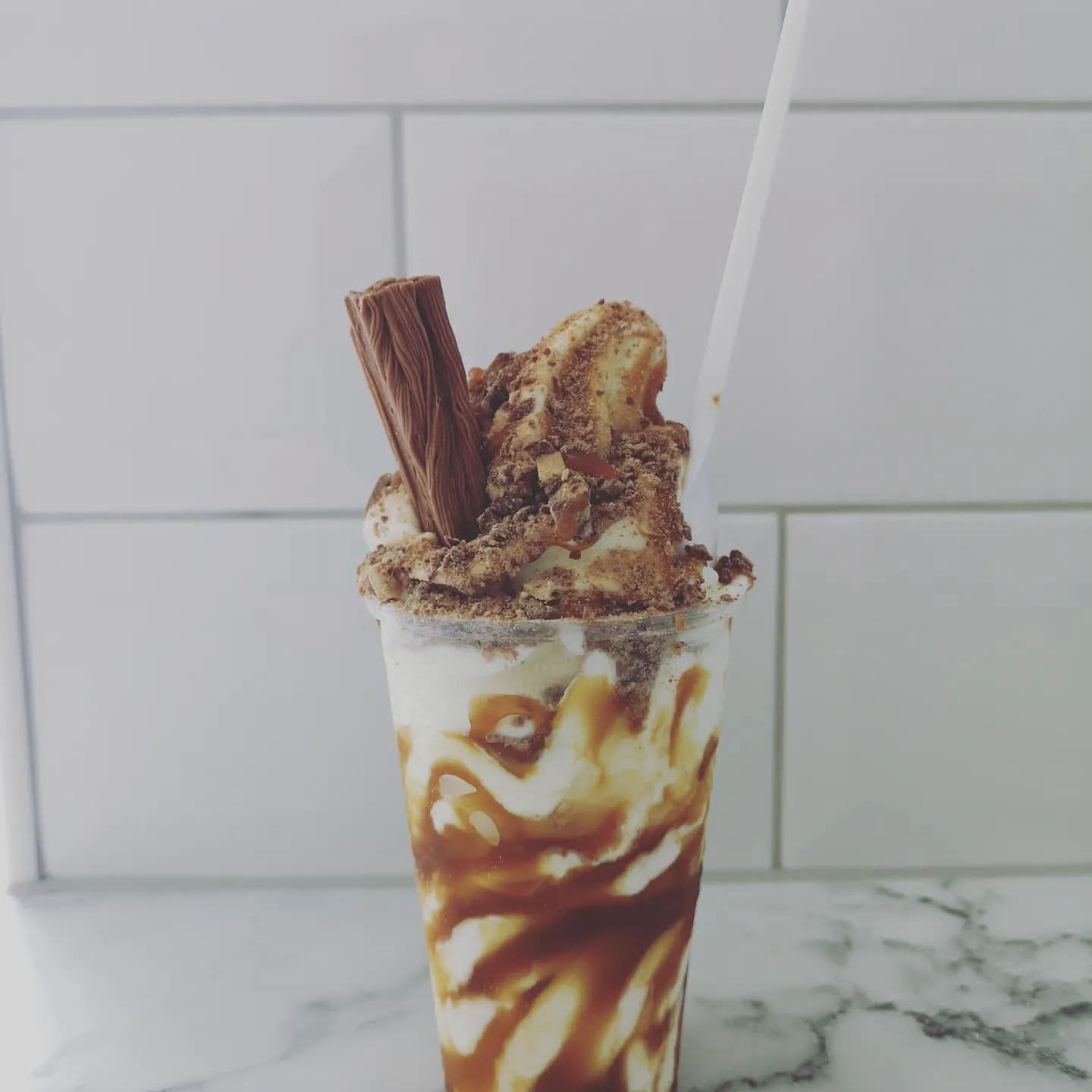 Biscoff Knickerbocker Glory