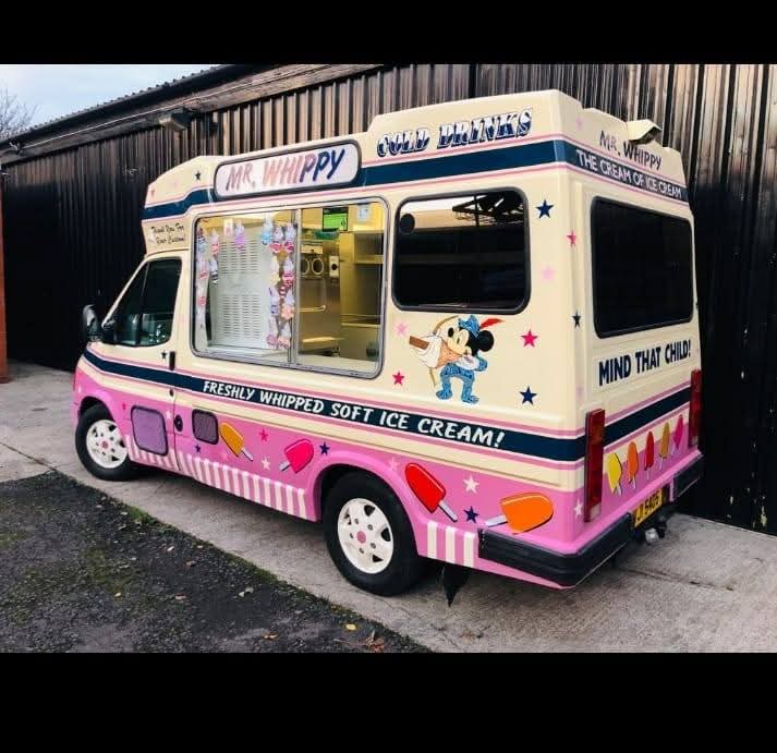 Enzo's Ices Mr. Whippy Ice Cream Van